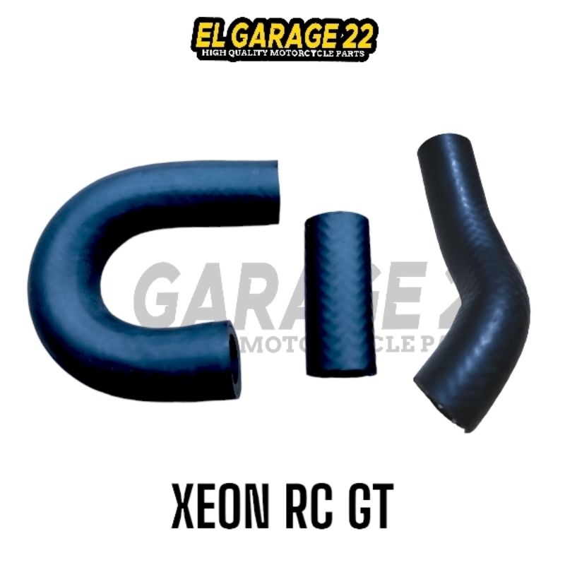 ชุดท่อวิทยุ XEON RC 125/XEON GT125/AEROX 125 ท่อไฟเบอร์เก่า 3 ชิ้น