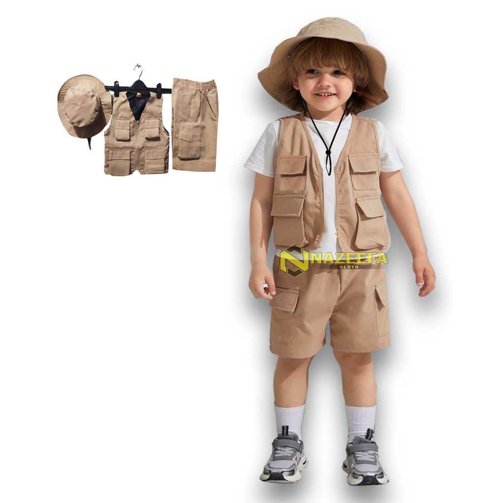 CHILDRENS SAFARI CLOTHES SET/SAFARI ZOO SET/SAFARI PACKAGE CLOTHES