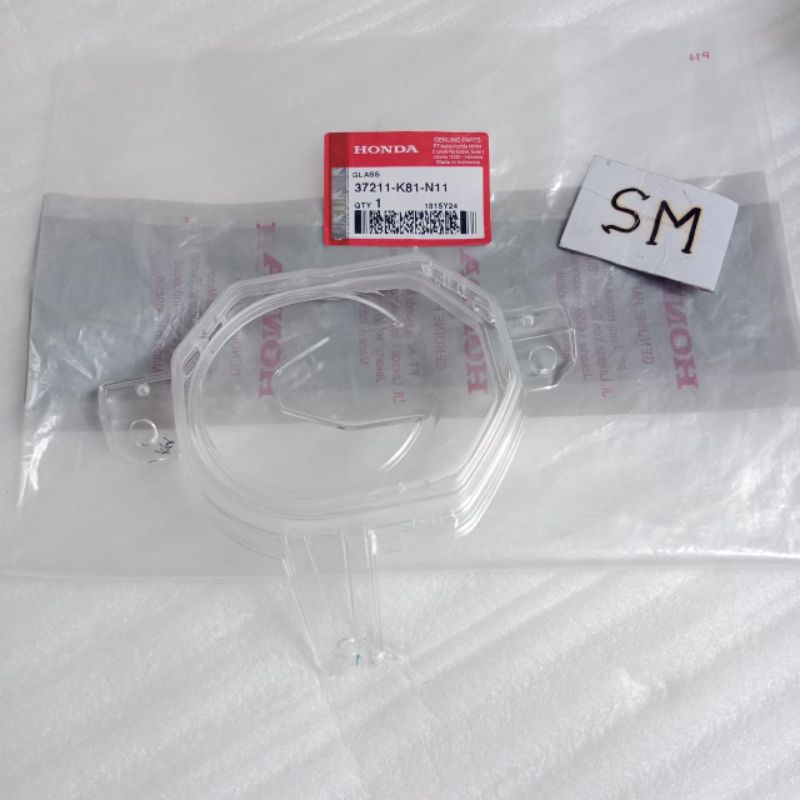 เลนส์กระจก mica มาตรวัดความเร็วแก้ว spido Beat FI ใหม่ 2017- ปัจจุบัน 37211-K81-N11 ของแท้ Honda HGP