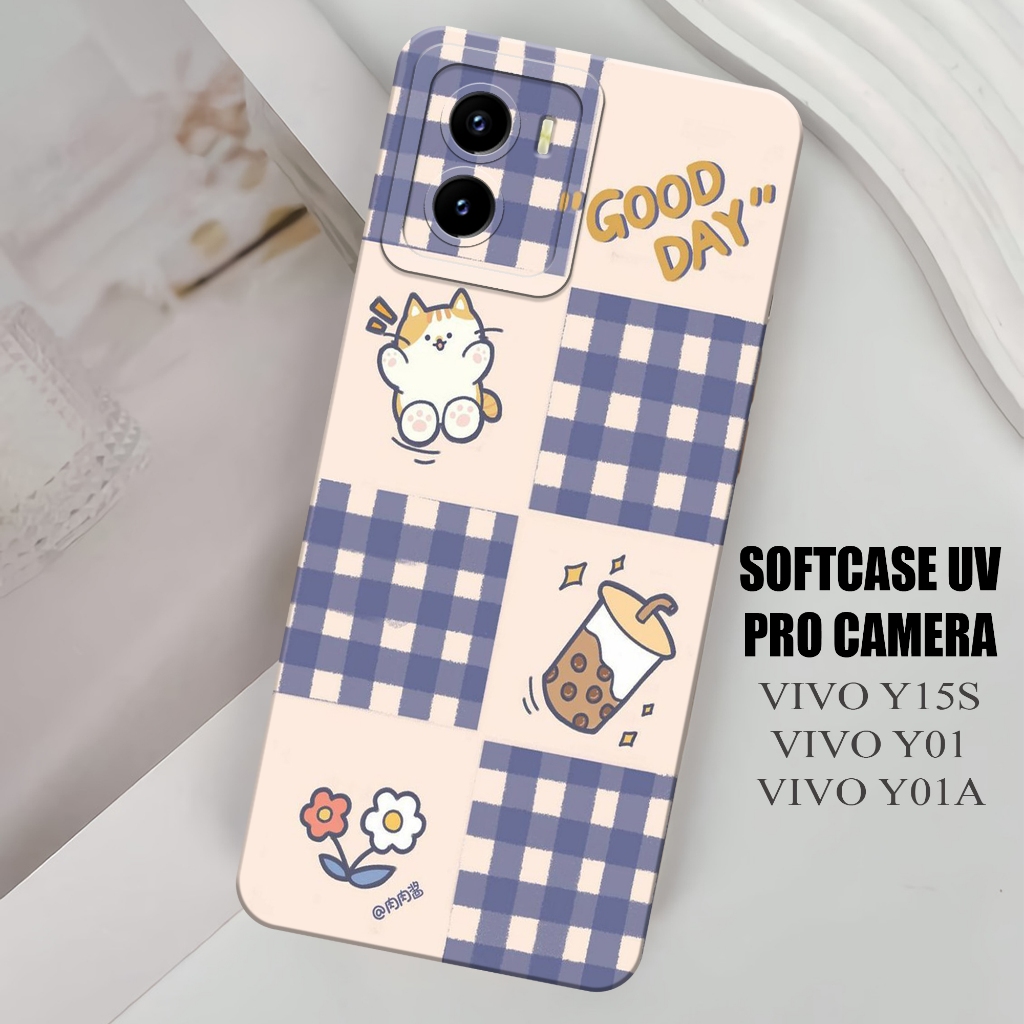 เคส HP VIVO Y15s - Y01 - Y01A - VIVO Y15s - Y01 - Y01A ล่าสุด - VIVO Y15s Softcase - Y01A - Pro Came