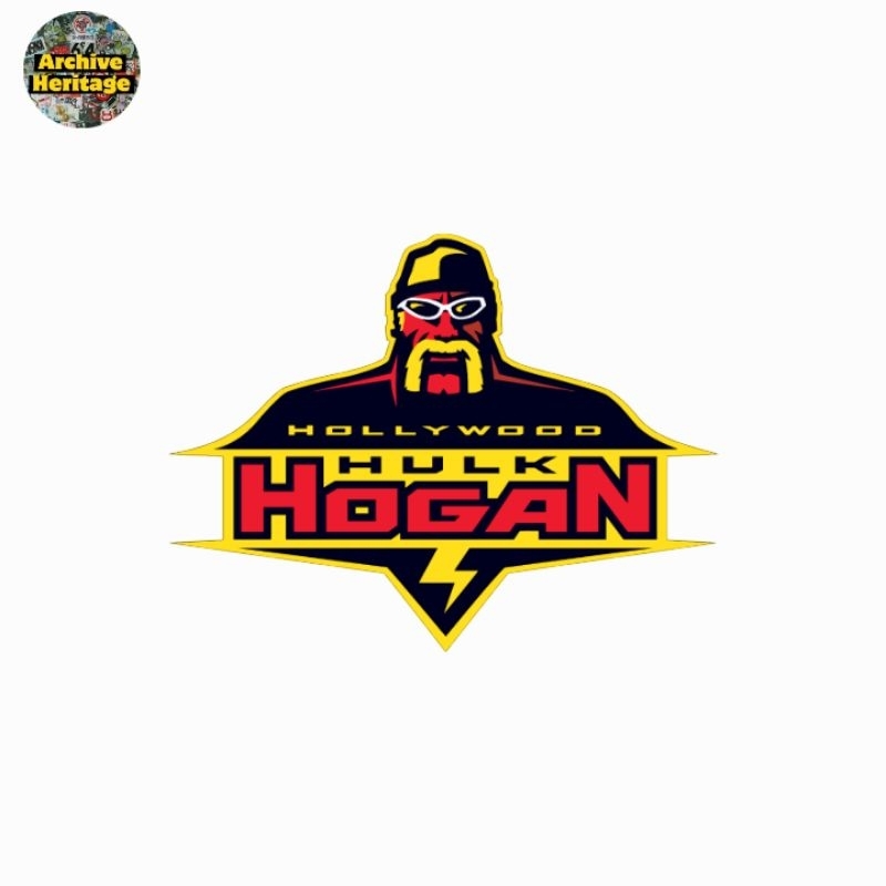 สติ๊กเกอร์ซุปตาร์ Hulk Hogan Hollywood WWE smackdown