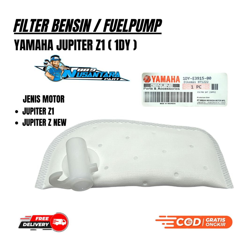 CAMPERS FUEL PUMP JUPITER Z1 GACOLINE FILTER / JUPITER Z NEW GACOLINE FILTER