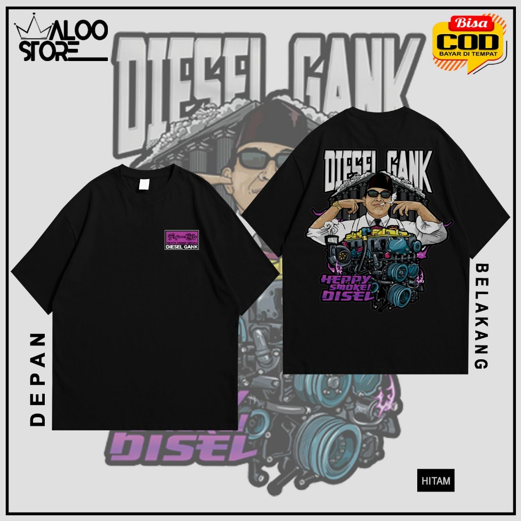 เสื้อยืด DIESEL GANK DIESEL เสื้อยืด JMD POWER DIESEL เสื้อยืดที่ดีที่สุด