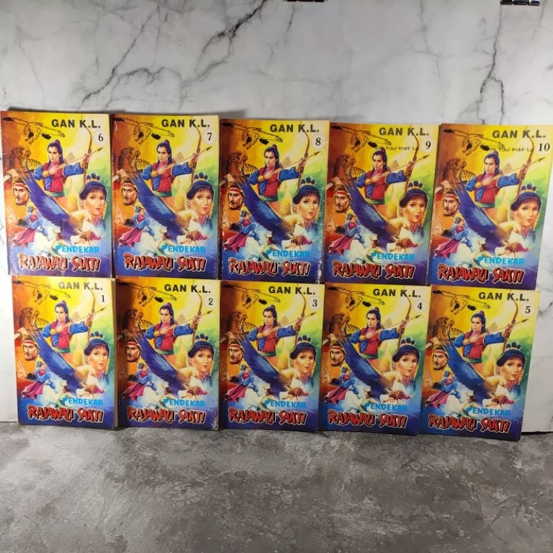 หนังสือ นักรบนกอินทรีมหัศจรรย์ ฉบับที่ 1,2,3,4,5,6,7,9,10, Gan KL