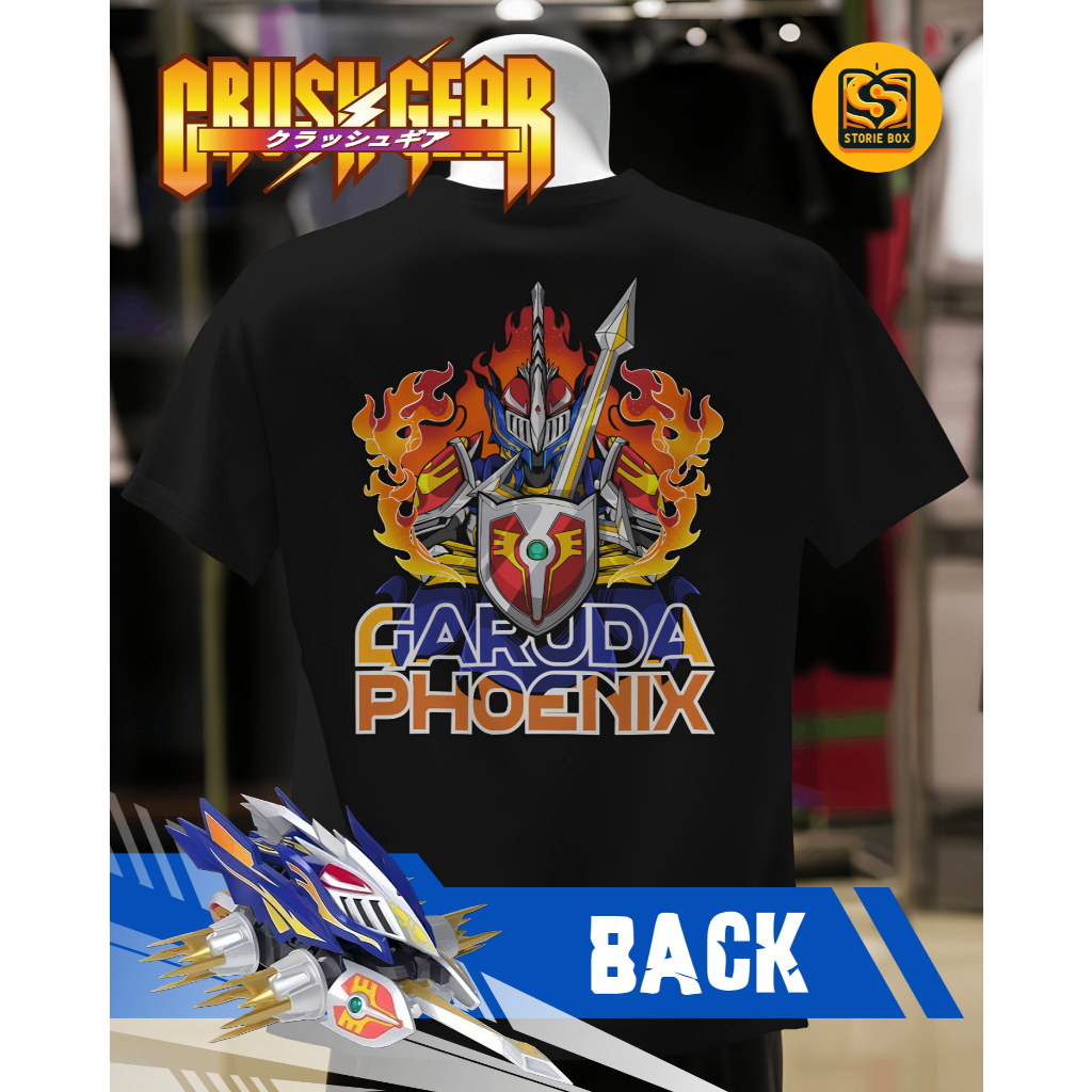 เสื้อยืด Crush Gear GARUDA PHOENIX DTF