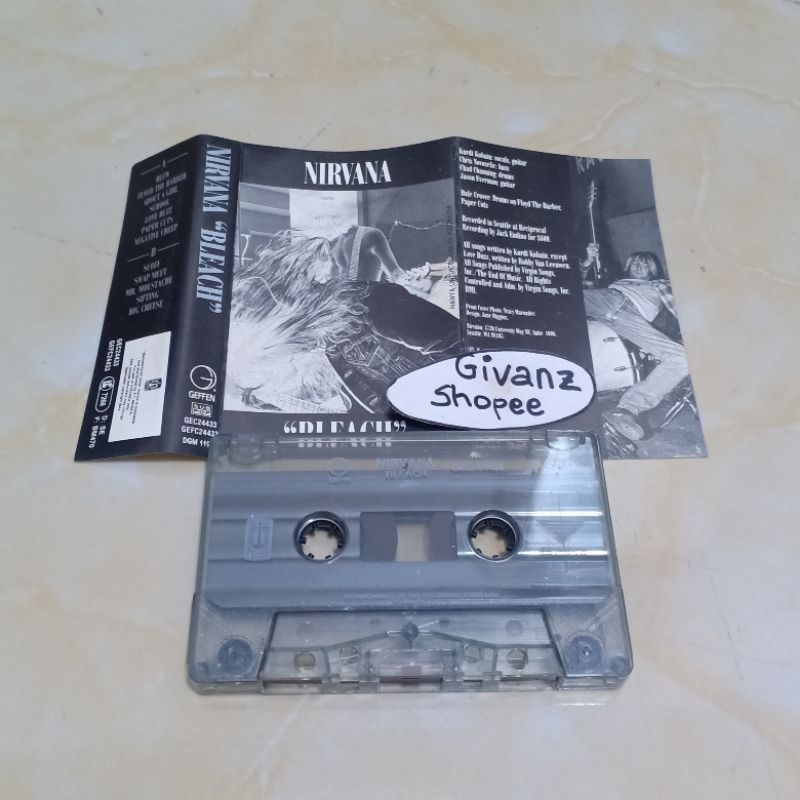 เทปคาสเซ็ท NIRVANA Bleach