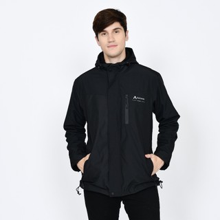 Armous Jaket Parasut Pria Windbreaker Waterproof Outdoor Jaket Bahan Taslan Premium Tahan Air