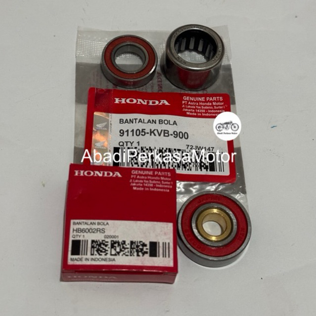 Pully Bearing Package + ทองเหลือง CVT Bearing Honda Beat Vario Karbu Beat Fi Scoopy Fi Vario Fi Vario 125 Vario 150 (KVB)