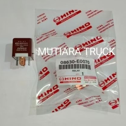 MERAH HINO JO8C K5 88630-E0070 รีเลย์ไฟหน้าสีแดง