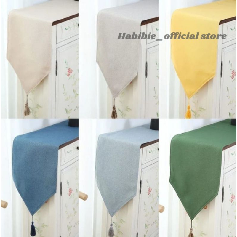 TABLE RUNNER/LONG TABLE CLOTH SUADE PREMIUM