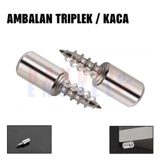 Ambalan Kayu & Kaca Bulat Ambalan Triplek Bulat Besi Ambalan Kayu Bulat Penyangga Rak Kabinet