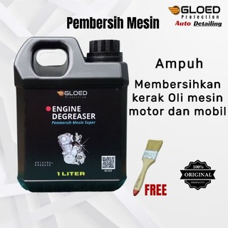 Gloed Engine Degreaser/ Pembersih mesin / Pembersih kerak mesin motor dan mobil 1 Liter