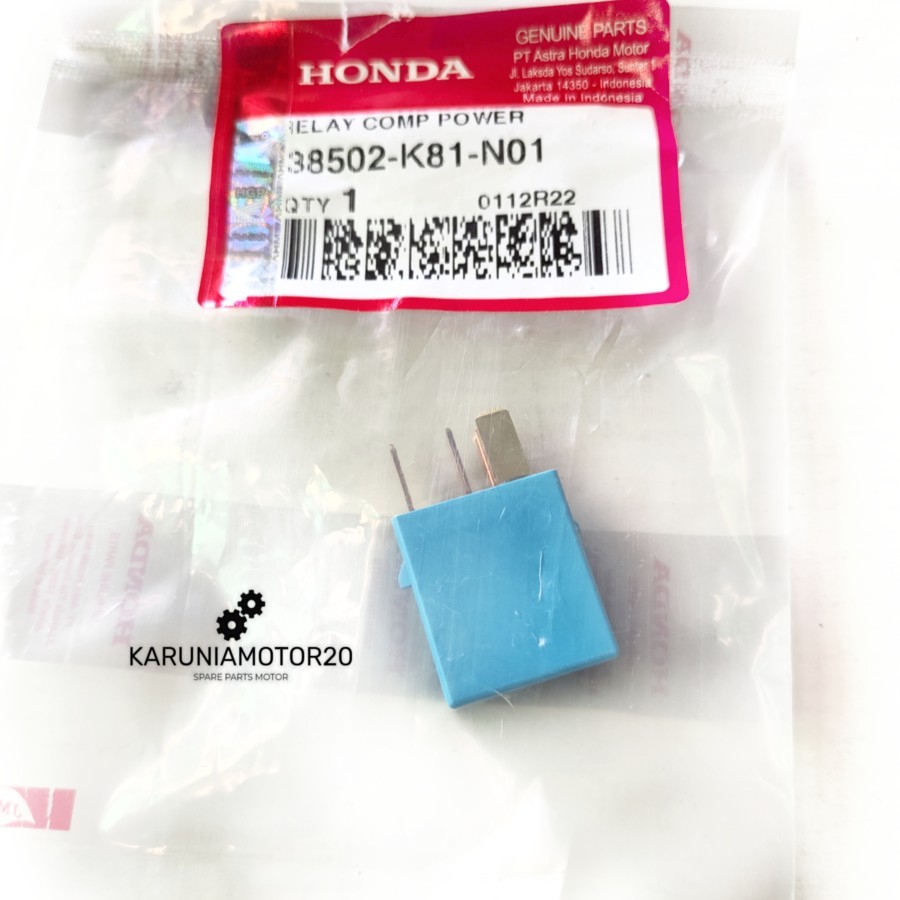 รีเลย์พาวเวอร์ AHM 38502-K81-N01 Beat eSP/Scoopy/Genio/CB150R ดั้งเดิม
