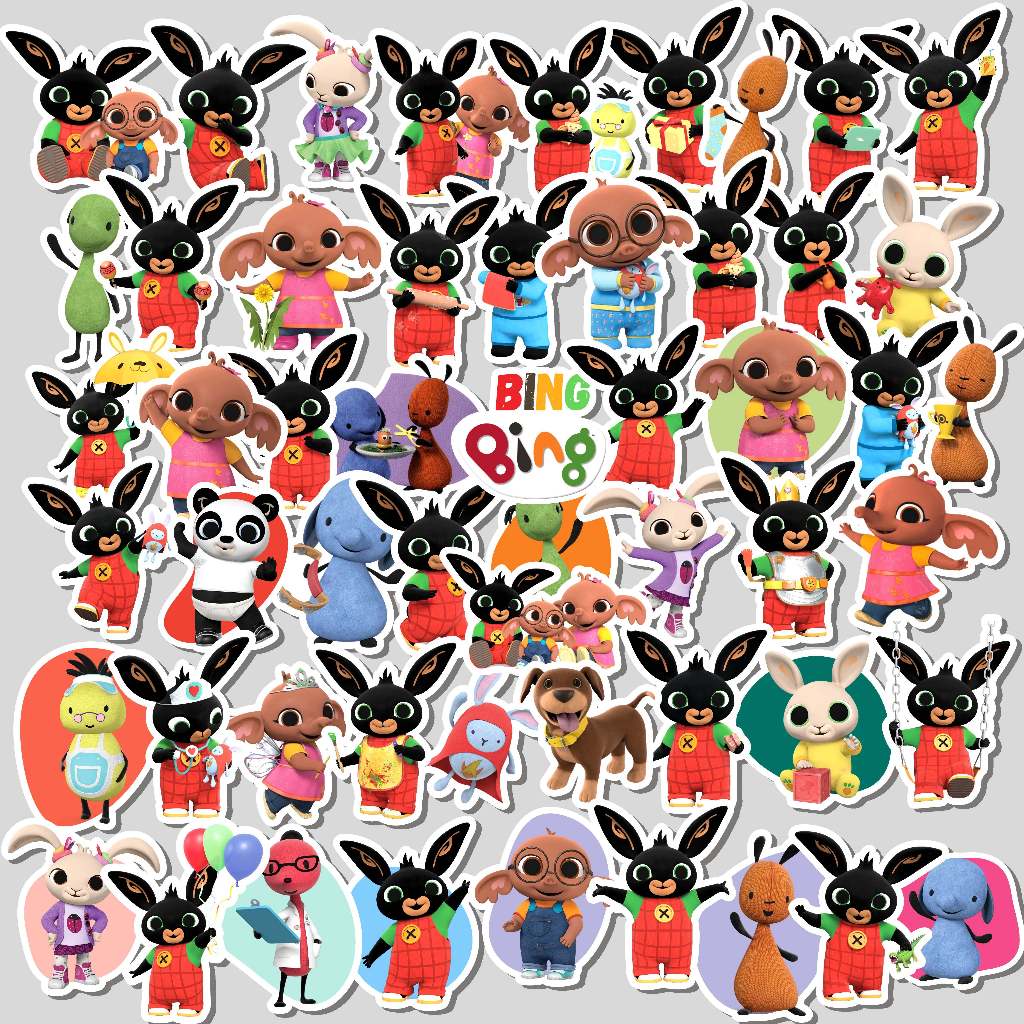 สติ๊กเกอร์ Bing Bunny สติ๊กเกอร์เด็ก