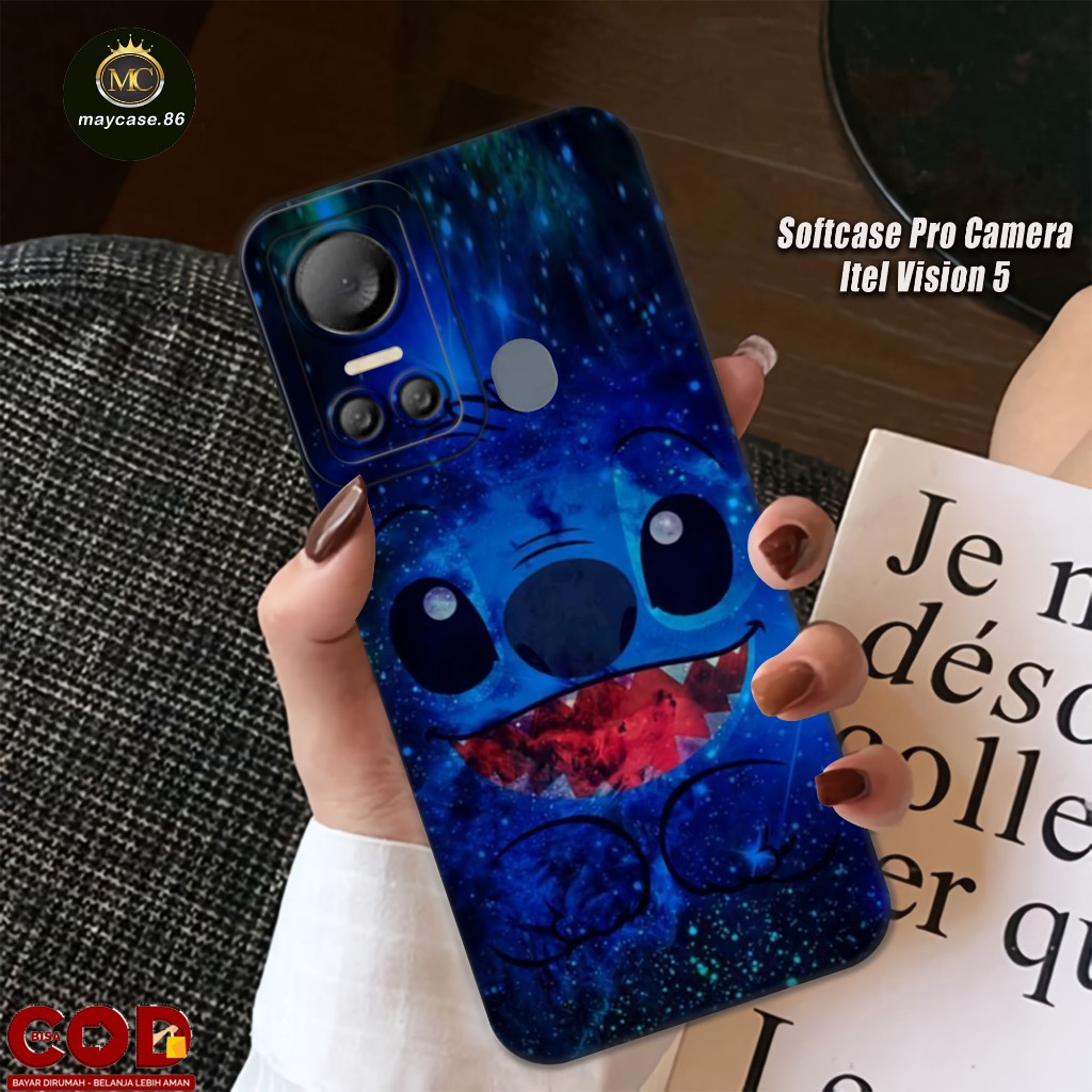 เคส HP Itel Vision 5 - เคสแฟชั่น Itel Vision 5 - เคส Softcase Itel Vision 5 - ตัวป้องกันโทรศัพท์ - เ