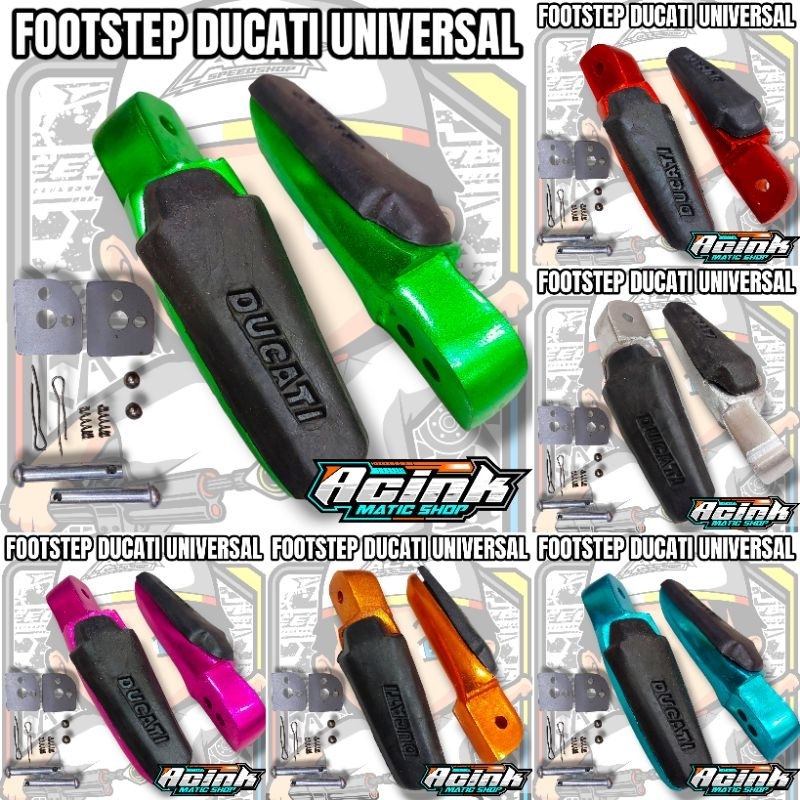 Ducati FOOTSTEP พักเท้าหลัง DUCATI คู่ของ FOOTSTEP BASTEP BOSTEP พักเท้าหลัง DUCATI