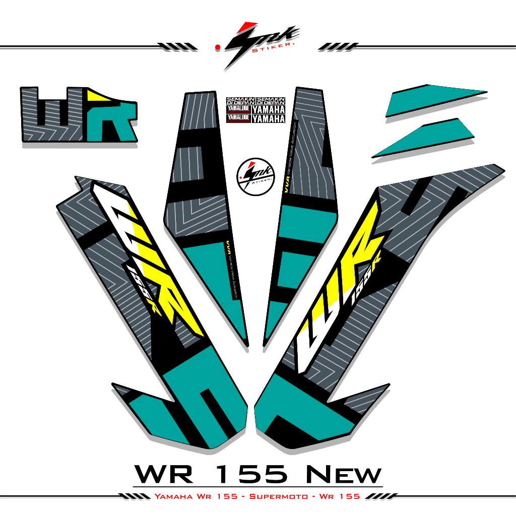 Yamaha WR 155 New List Body Striping WR155 สติ๊กเกอร์ Variation Yamaha WR Sticker WR 155 Striping Mo