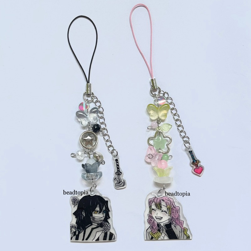 เสน่ห์โทรศัพท์ที่เข้าชุดกันของ Obanai & Mitsuri - Kimetsu no Yaiba