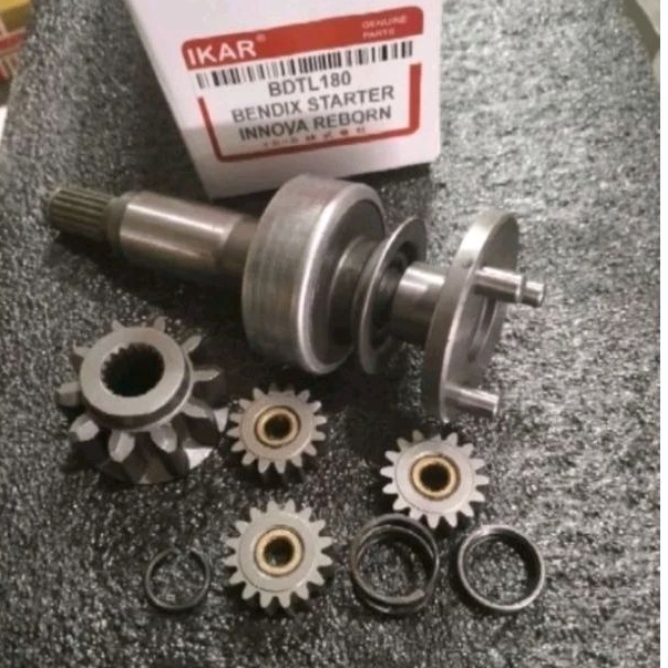 1 ชุด BENDIX DYNAMO STARTER / BENDIX STARTER SET TOYOTA INNOVA REBORN-Deel 2.4cc/FORTUNER 2.5cc VRZ/
