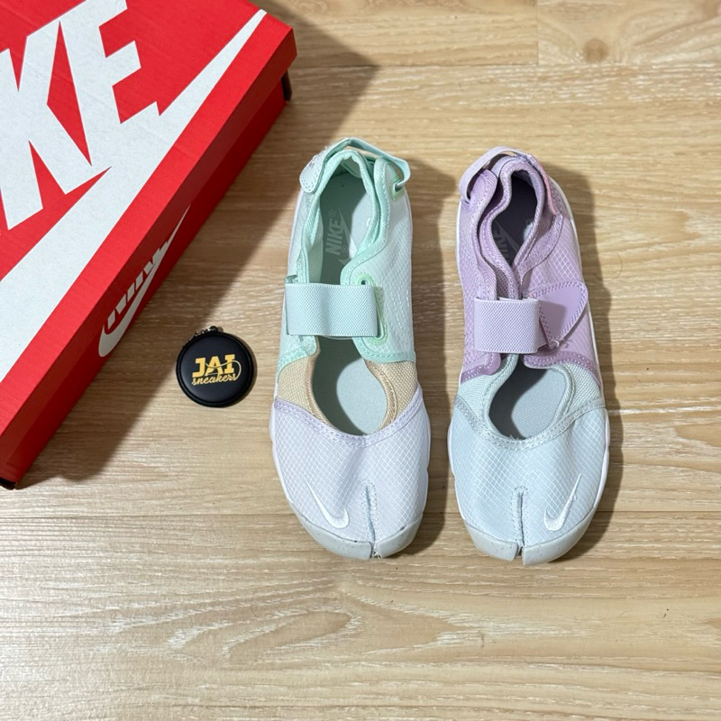 รองเท้าผ้าใบ Nike AIR RIFT CRIMSON BLISS BALERY สีม่วงสีเขียว