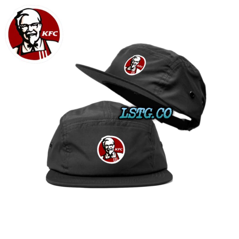 KFC 5 แผงหมวก - หมวก Snapback ห้าชั้น Casual - หมวก Distro พรีเมี่ยมสําหรับผู้ชายและผู้หญิง - รูปที่ 6