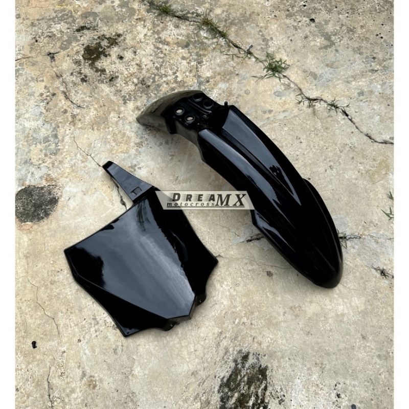 บังโคลนหน้า kx 85 และแผ่นตัวเลข kx 85 2016 pnp klx 150 bf Dtracker ชุด GTX trail bebek มาตรฐาน