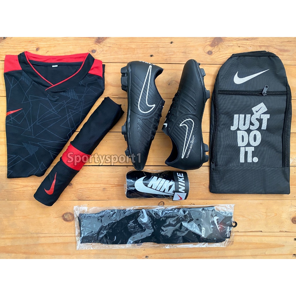 รองเท้าฟุตบอล แพคเกจวัสดุพรีเมี่ยม ฟรี เสื้อเจอร์ซีย์ กระเป๋า ถุงเท้า ถุงเท้า ขนาด 38-43 ราคา