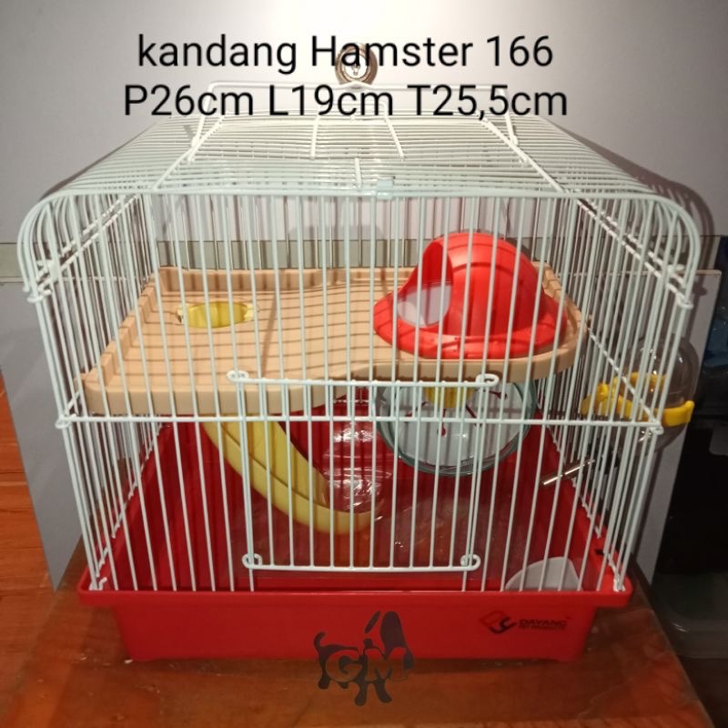 กรงหนูแฮมสเตอร์ Dayang 166 Premium