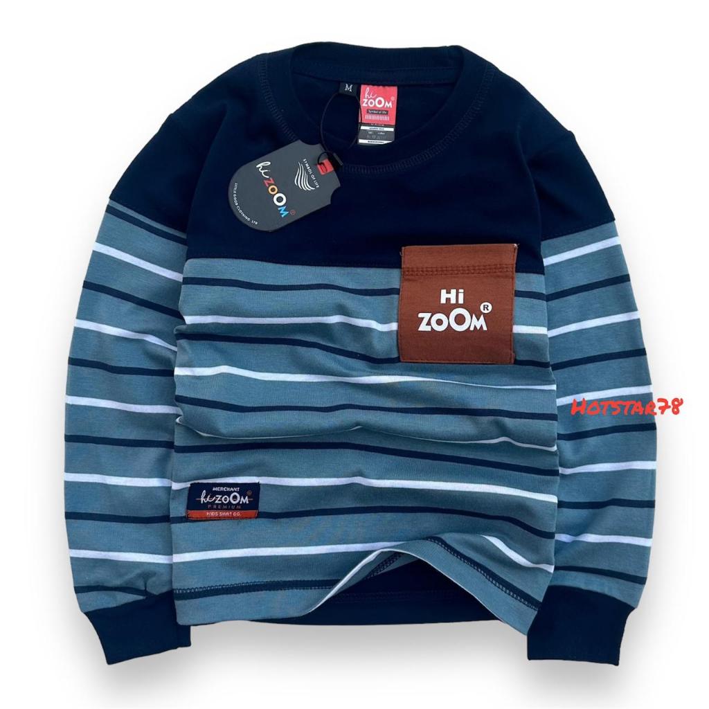เสื้อยืด DISTRO สําหรับเด็กแขนยาวระดับพรีเมียม เสื้อยืดเด็กชายและเด็กหญิง อายุ 1-12 ปี