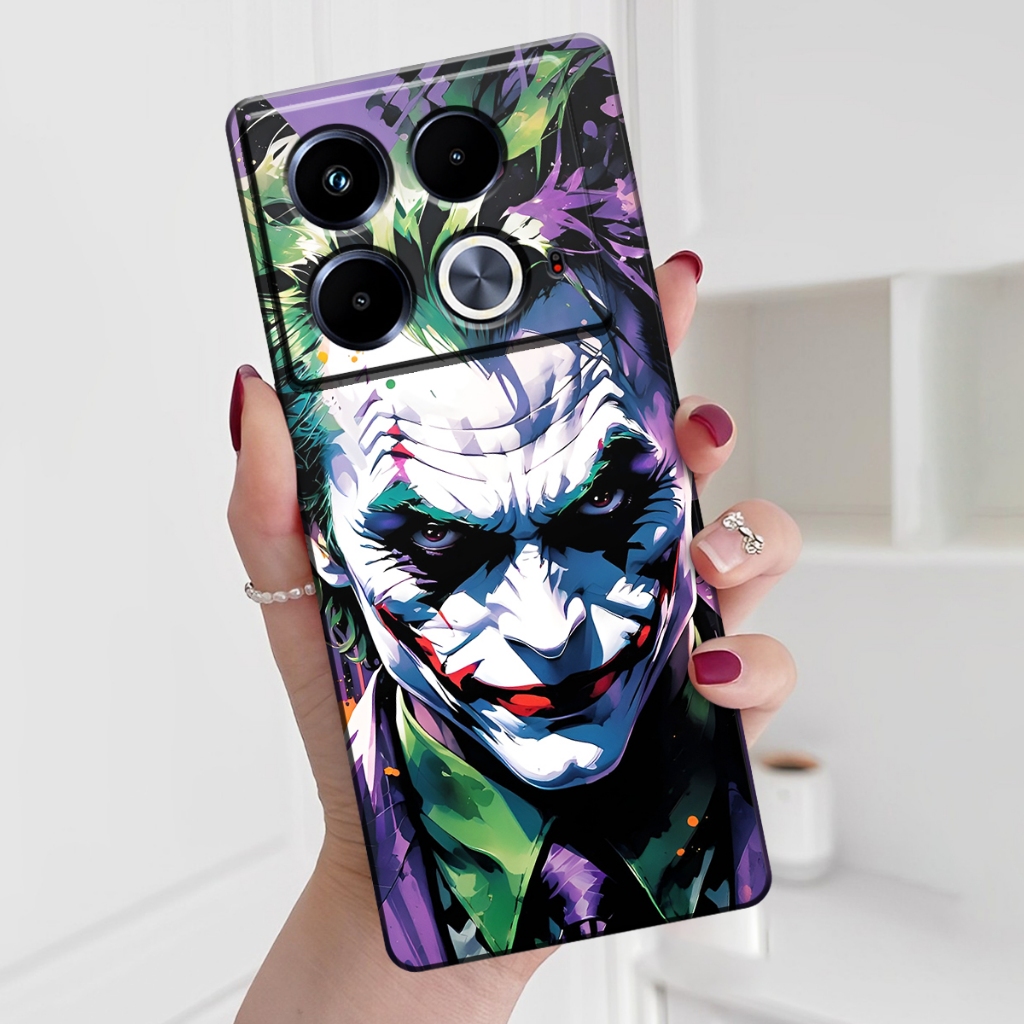 CASE INFINIX NOTE 40 NOTE 40 PRO NOTE 40 PRO PLUS CASE FUSION J0KER CLEAR CASE PRO CAMERA SOFTCASE P