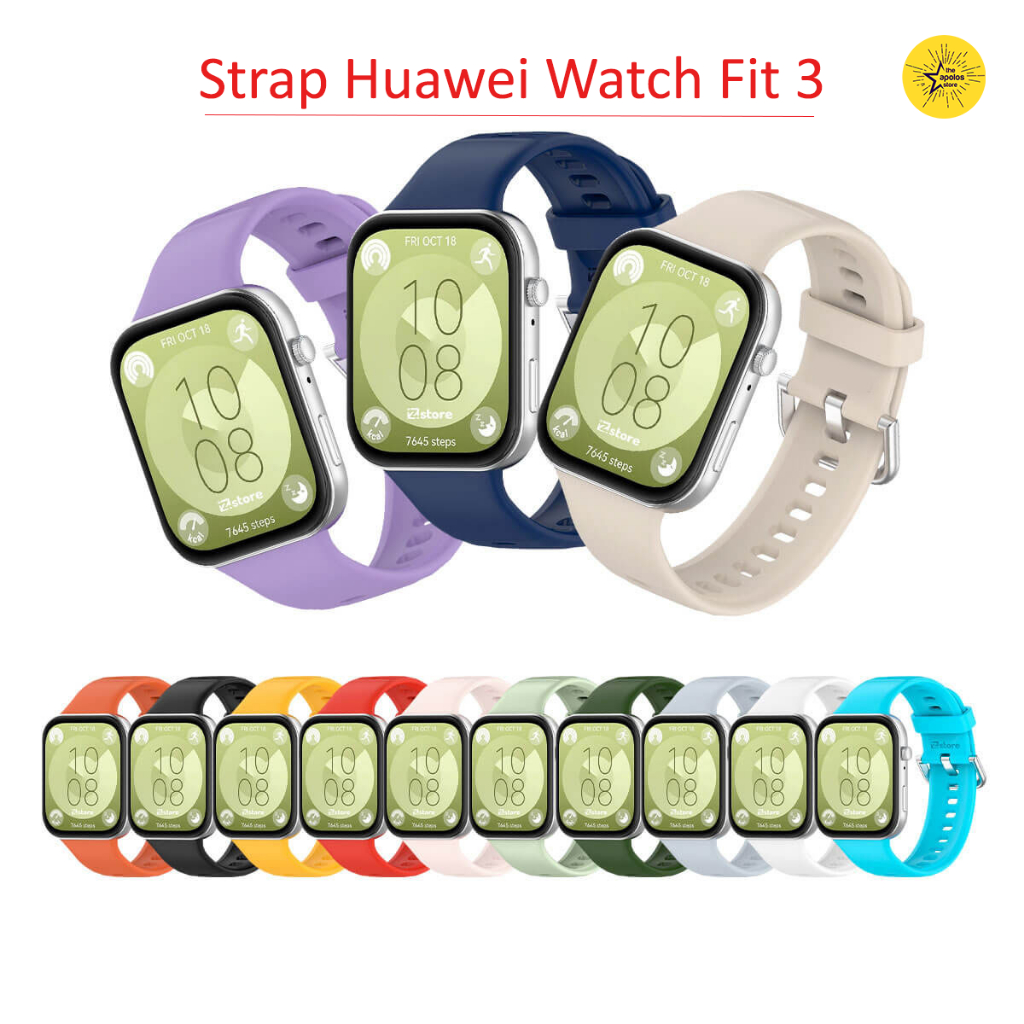 Huawei Watch Fit 3 สายสมาร์ทวอทช์ Huawei สายนาฬิกาทดแทน