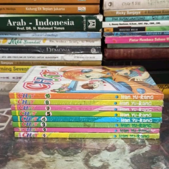 การ์ตูนต้นฉบับ CHAT Han YU-Rang Vol 1-10 Minus เล่ม 6 และ 9 มือสอง