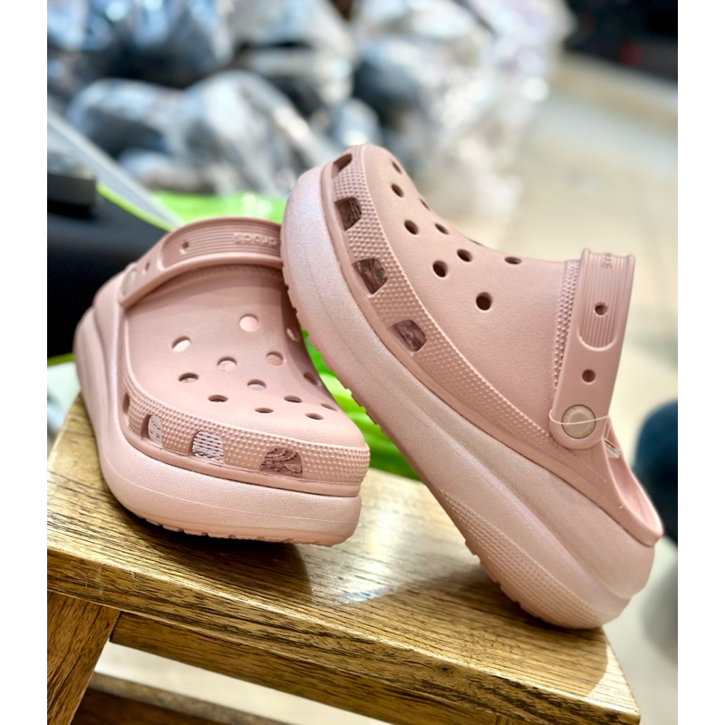 Crocs CRUSH SHIMMER CLOG ของแท้ 100%