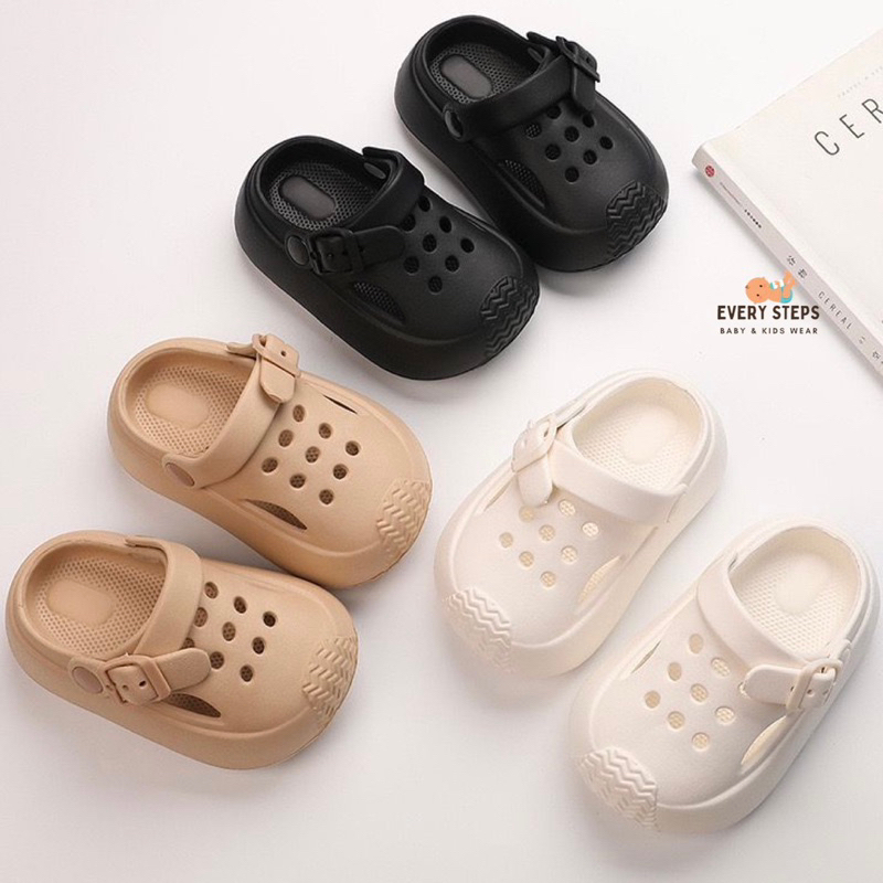 EveryStep [Size 24-35] EVA SANDALS FOR BOYS AND GIRLS, RUBBER WALKING, ANTI-SLIP ON, EVA RUBBER, SLI