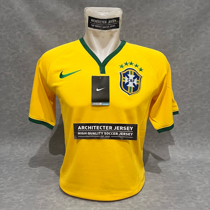 [WC2014] TOP GRADE THAILAND AAA+ Brazil Brazil Home World Cup WC World Cup 2014 Vintage Retro Classi