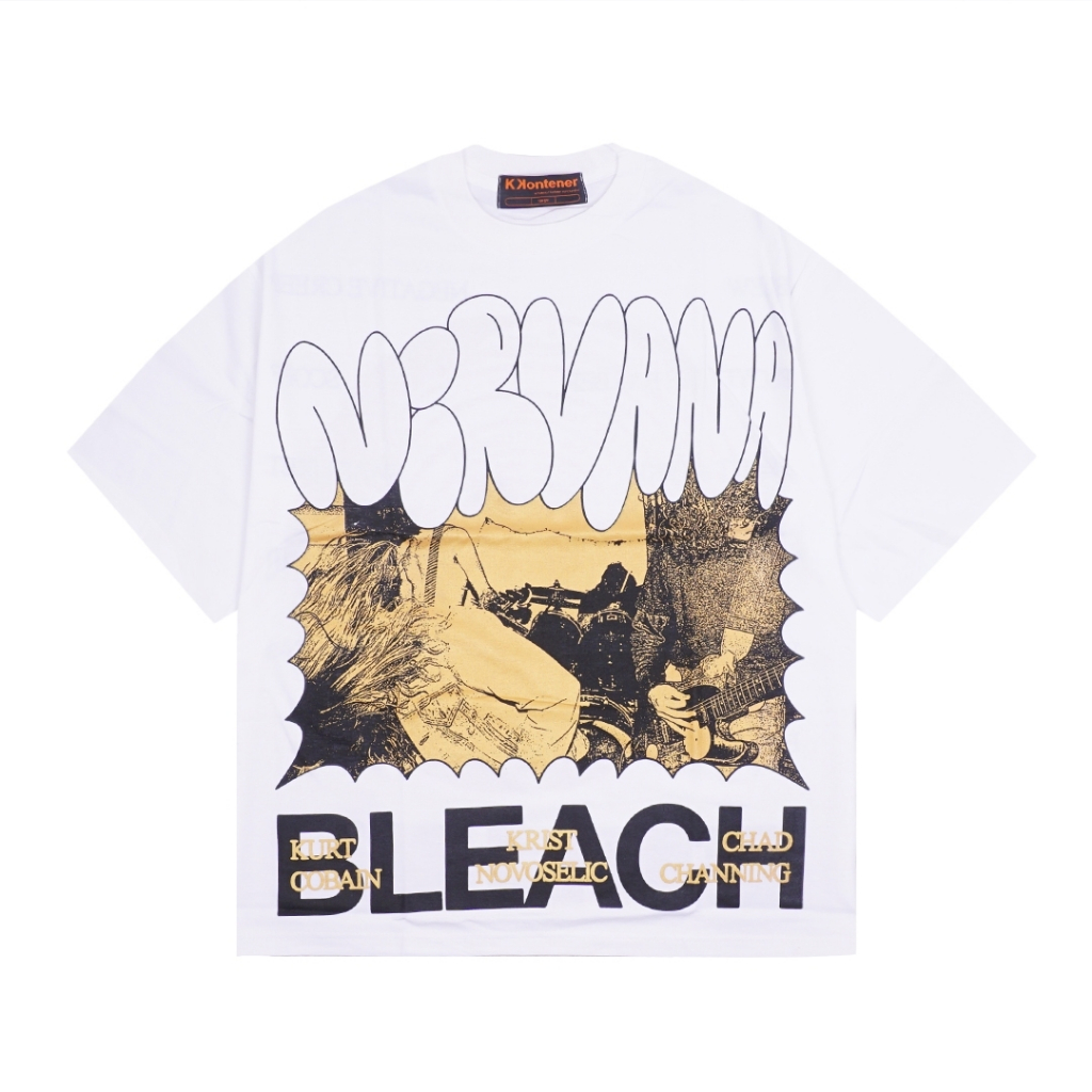 เสื้อยืด KK Oversize Nirvana Bleach