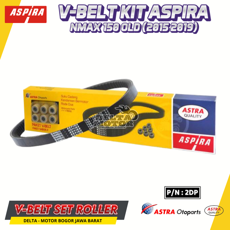 Vanbelt ASSY V BELT SET ROLLER NMAX OLD 2015 2019 ASPIRA