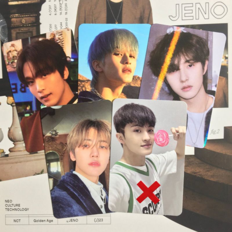 พีซีโฟโต้การ์ด NCT DREAM 127 HAECHAN MARK GOLDEN AGE POB NON ALBUM