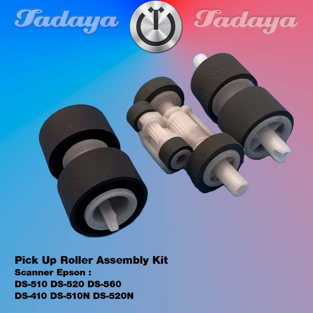 Pickup Roller Assembly Kit กระดาษ Puller Roller Pick Up Roll สําหรับ Epson Scanner DS410 DS510 DS520