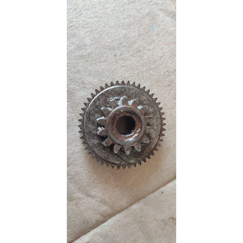 Yamaha Alfa/ zigma/ fizr/force one/ Alfa Cham เกียร์ไดนาโมสตาร์ท เกียร์เดิมที่ไม่สมบูรณ์