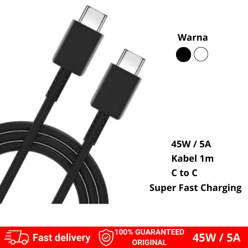 สายดาต้า Samsung สายชาร์จ 5A/45W - ของแท้