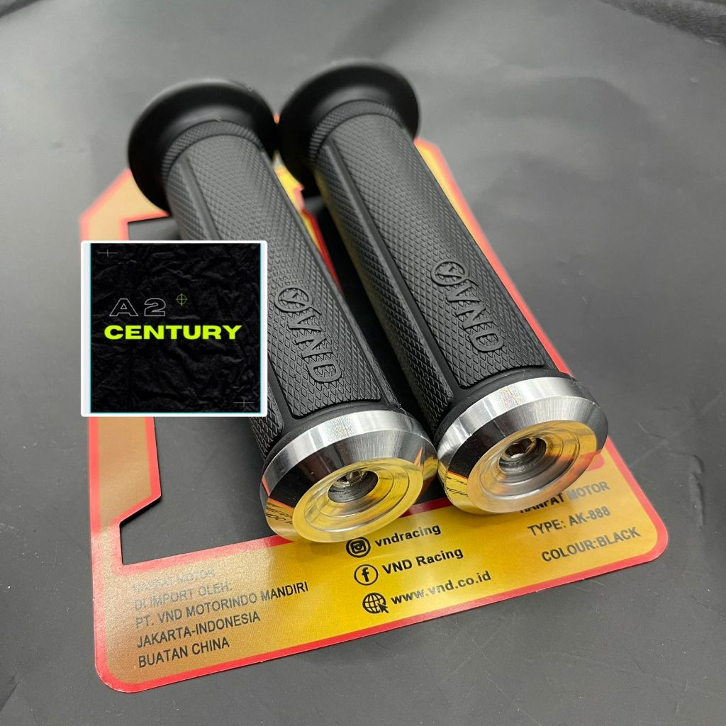 ปลอกแฮนด์ VND ดั้งเดิม AK 888 ฝาครอบแก๊สเด็กแข่งรถเดิม ak55 + มือจับโครเมียม Jalu