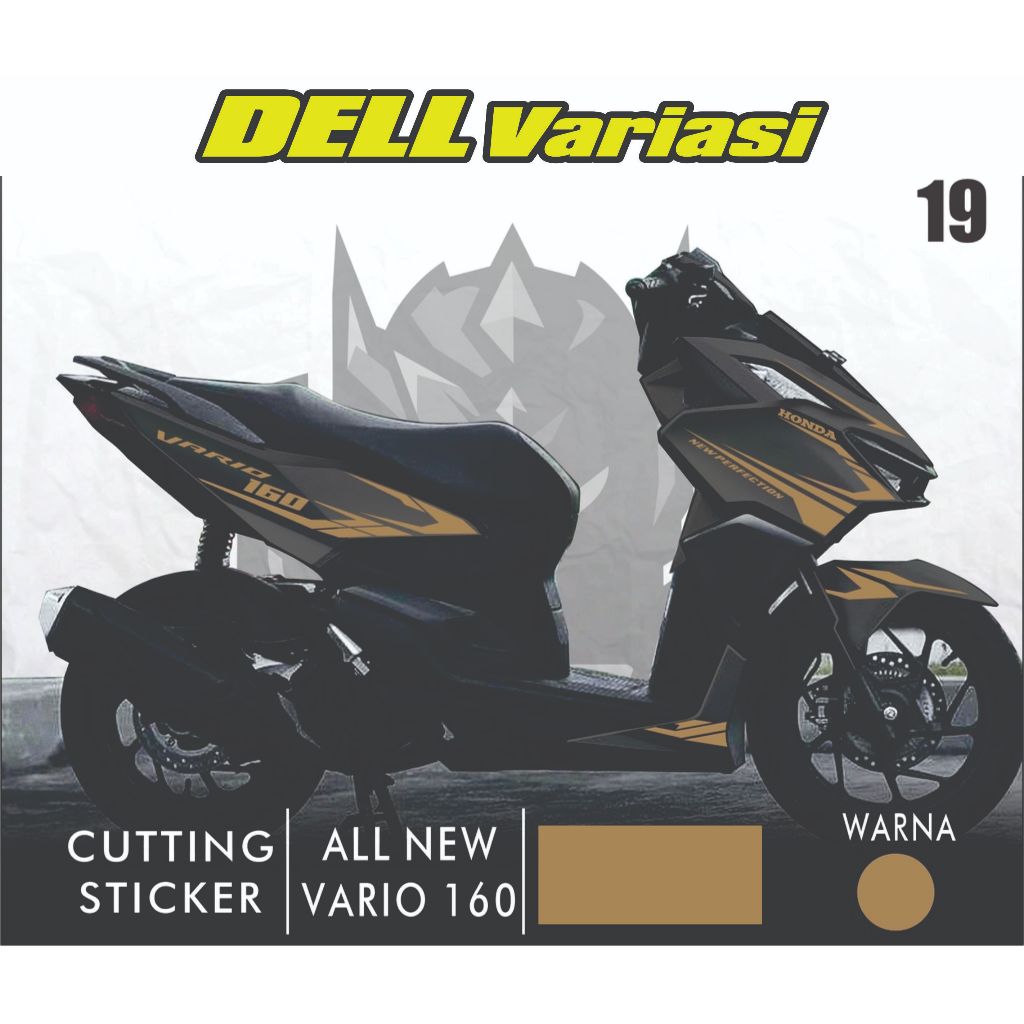 สติ๊กเกอร์ตัด HONDA VARIO 160 - สติ๊กเกอร์ NEW VARIO 160 - STRIPING VARIO 160