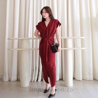 YUANITA DRESS || Long Dress || Dress Pesta || Scuba Dress || 1MPRESSION.CO