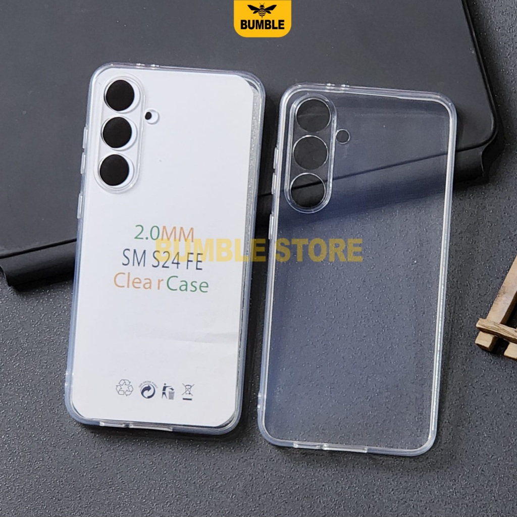 Bumble - Samsung S24 FE Softcase Clear Case Bening 2.0mm Case Samsung S24 FE