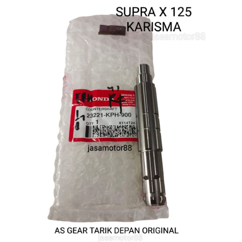 AS GEAR FRONT PULL GEAR SUPRA X 125 KARISMA ORIGINAL 23221 KPH 900