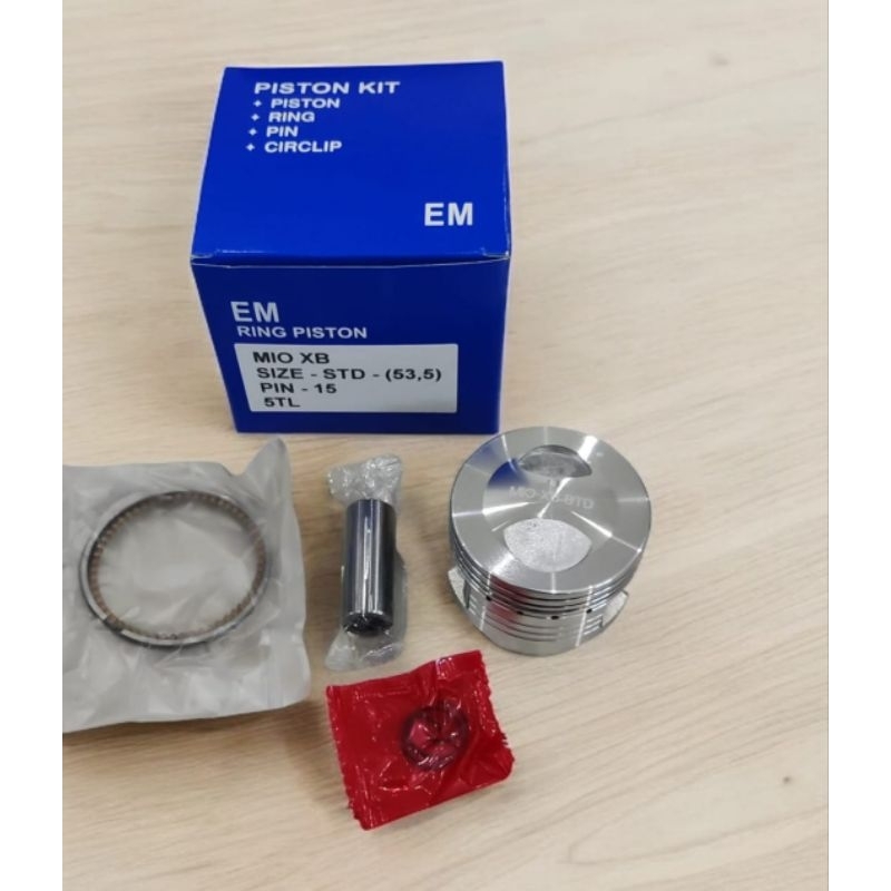 PISTON KIT EM MIO XB PEN 15 *53.5*53.75*54*54.5*54.75*55