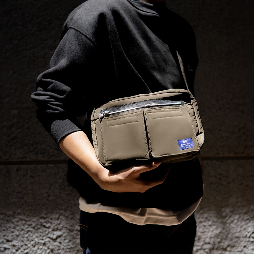 Johnny and Joy Black Box Bag Vol 2 - Multifunctional Sling Bag Work Bag