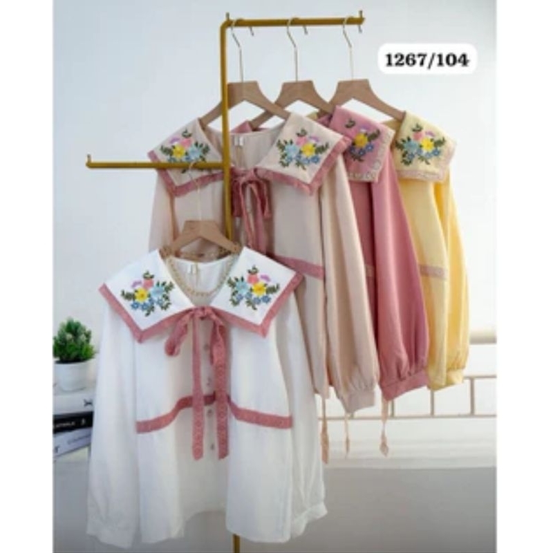 Cotton Store Blouse Ribbon BKK นู้ด