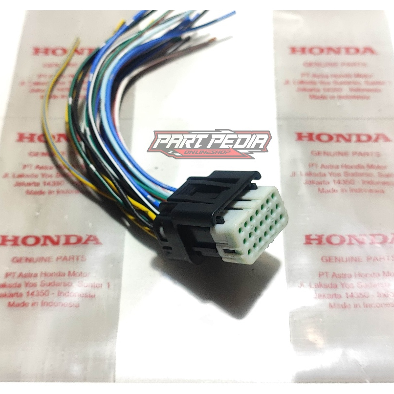 Scu Module Socket Cable pin 21 Socket Module smart control unit pin 21 honda pcx 160 vario 160 เดิม